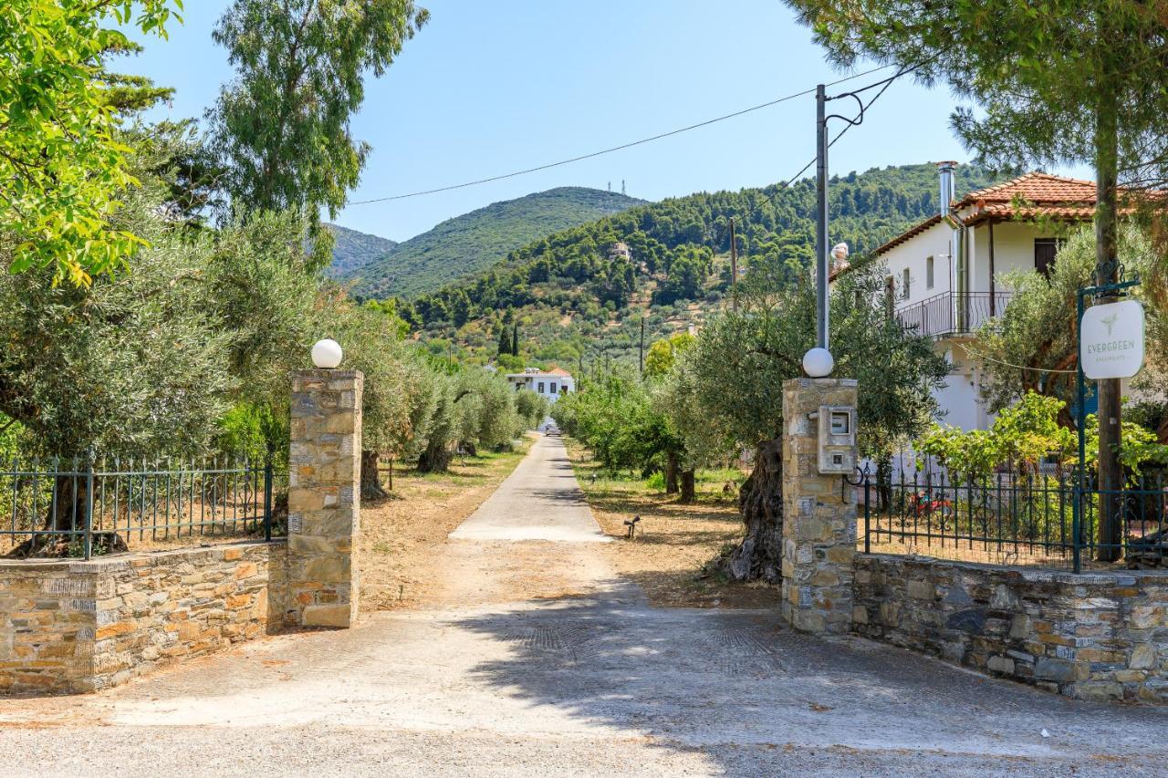 Skopelos Evergreen Apartments Στάφυλος Εξωτερικό φωτογραφία